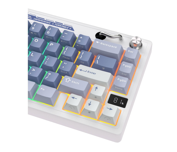 Royal Kludge RK M65 Ocean Blue Beige switch - 1455767 - zdjęcie 5